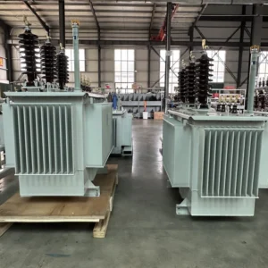 Three Phase Oil Immersed Power Transformer with High efficiency Insulating Oil 50/60Hz 30KVA-10000KVA Copper/Aluminum Winding